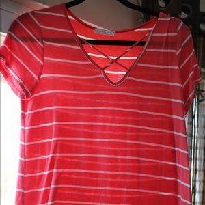 Casual striped tee